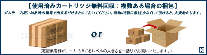 回収の梱包
